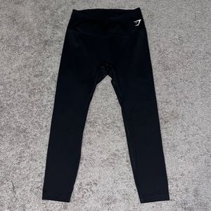 Gym shark leggings 7/8 length black large
